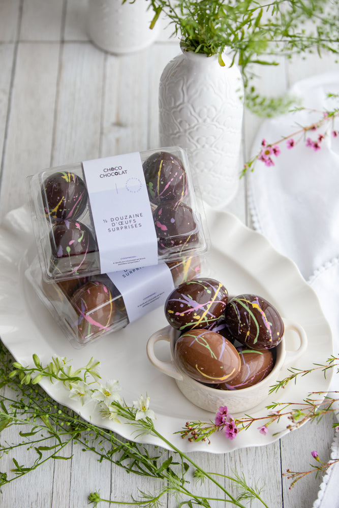 Chocolat - Demi-douzaine de cocos
