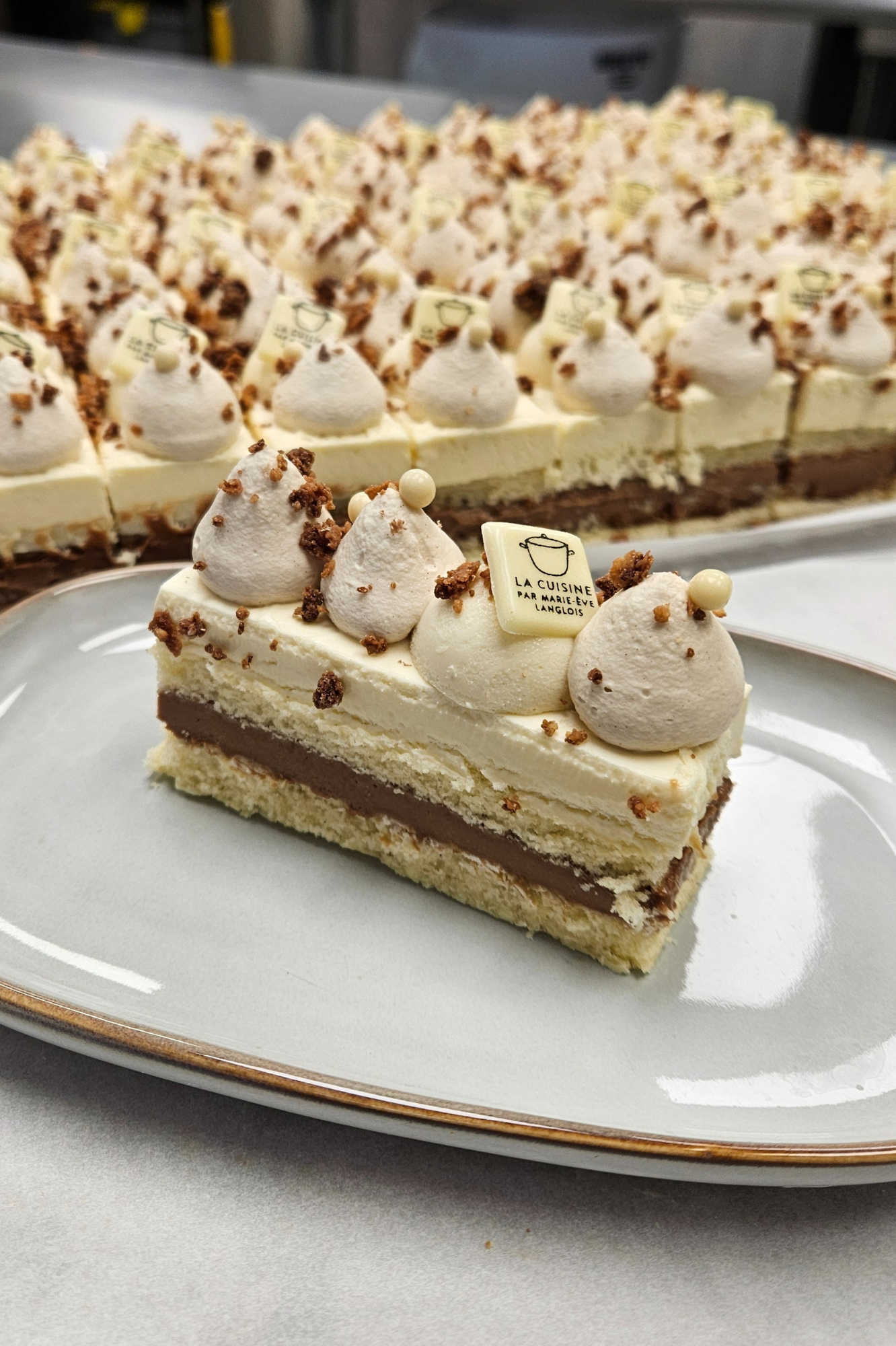 Érable, chocolat et noisette - Portion individuelle