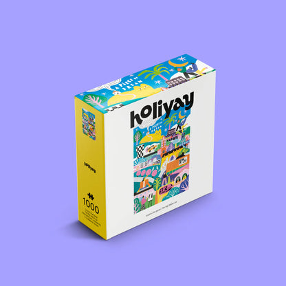 Holiyay Casse-Tête - Le gros chat jaune