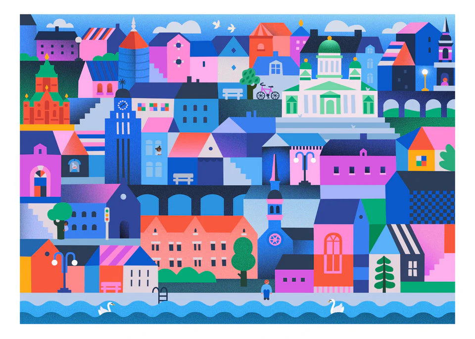 Holiyay Casse-Tête - Crépuscule à Copenhague