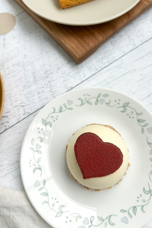 Mousse au fromage mélilot et fraises