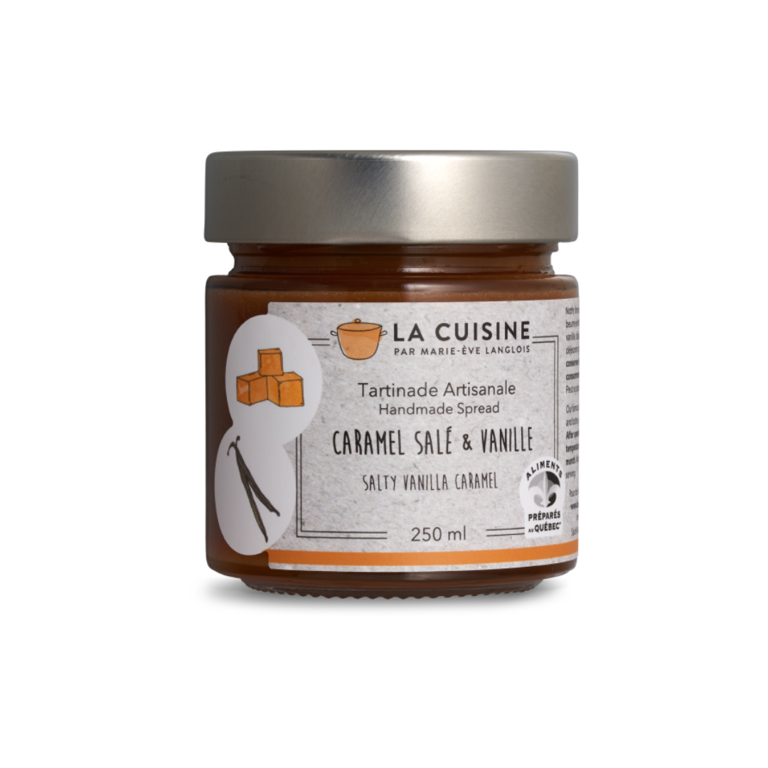 Tartinade Caramel Salé et Vanille Fraîche