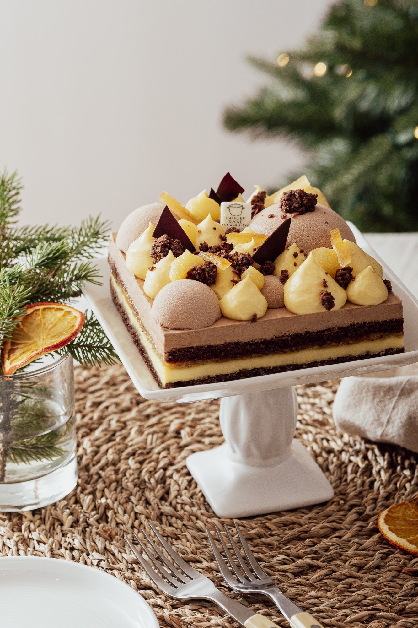 Orange et chocolat au lait - Grand format