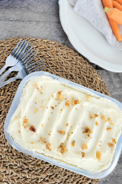 Gâteau aux carottes - Réconfortant