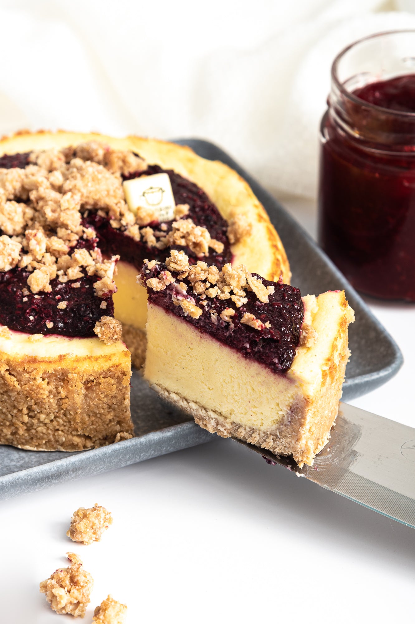 Gâteau au fromage - Petits fruits