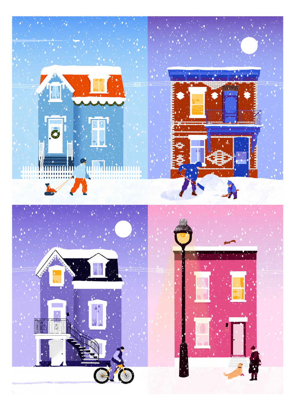 Holiyay Casse-Tête - Neige à Montréal